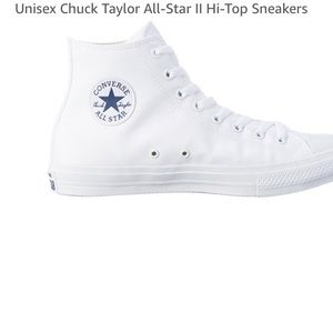 White high top Chuck Taylor